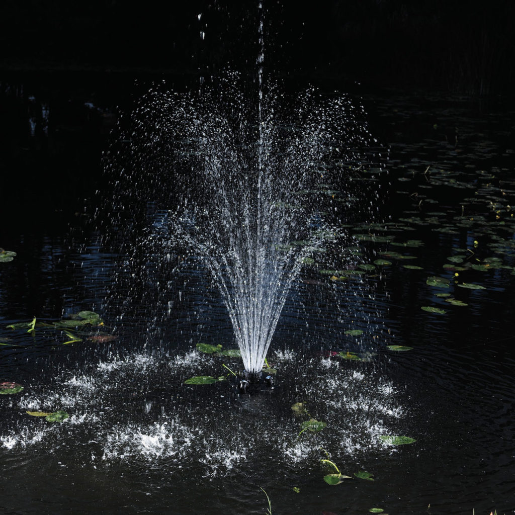 Pond Boss 1/4 HP Floating Fountain with Lights - (Formally DFTN12003L